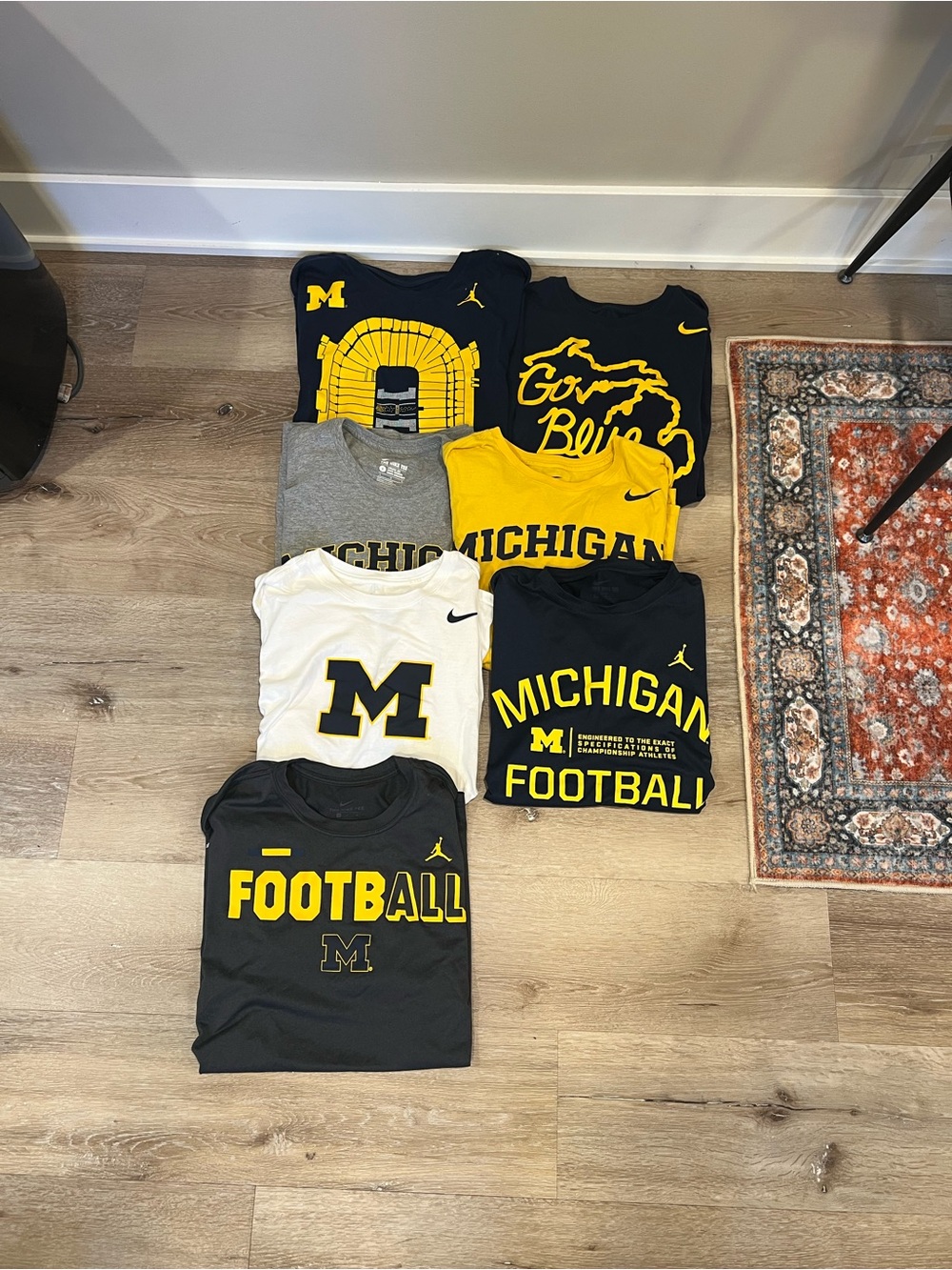 University of Michigan Football T-shirt bundle